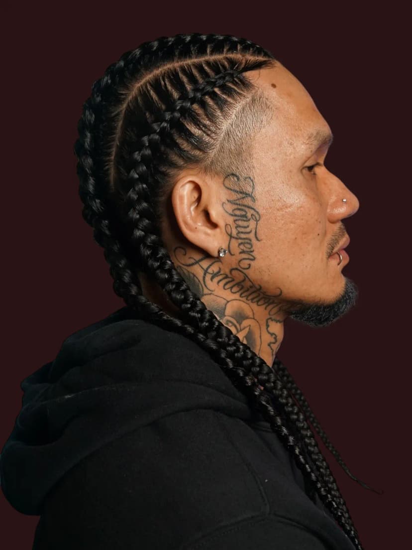 Tiệm Làm Cornrows Đẹp, Chia Đường Line Nét Căng & Êm Da Đầu Tại Đà Nẵng